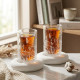 Double Glass Tea Cup Set 6 Pcs
